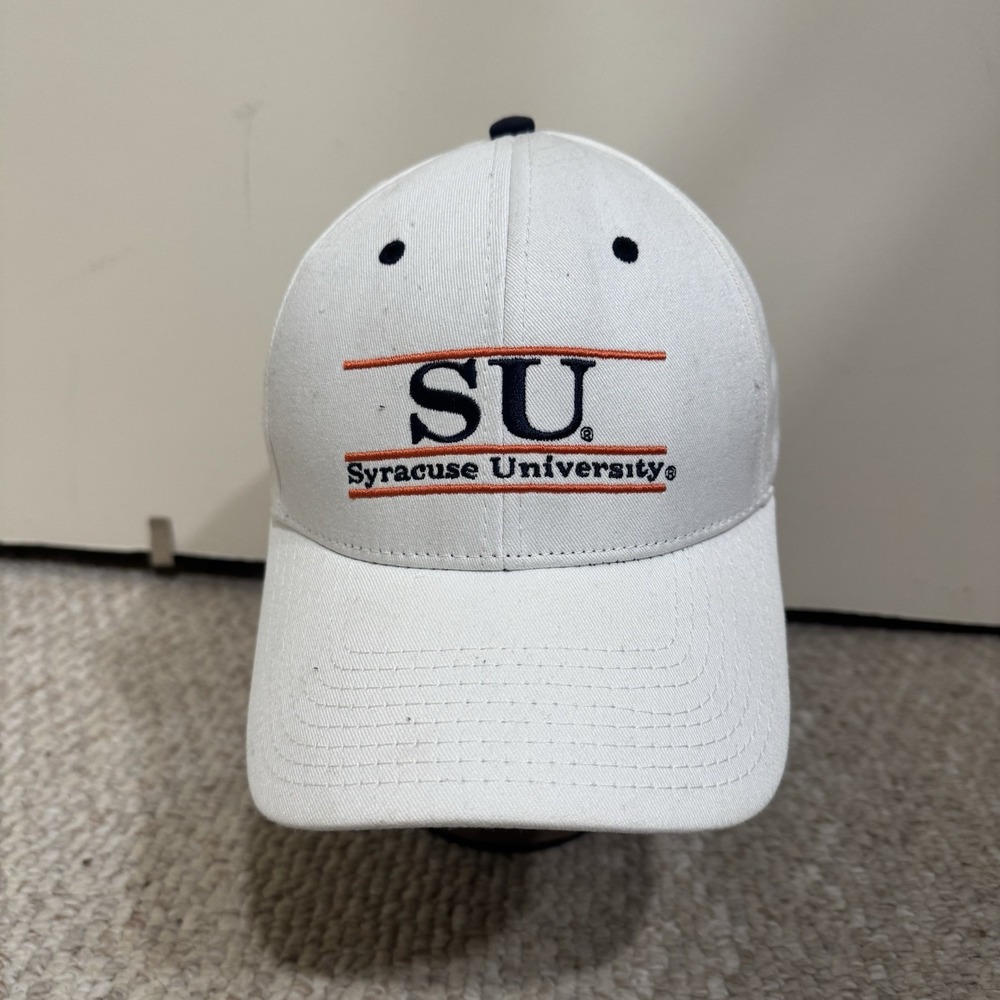 Syracuse University The Game 3 Line Embroidered SnapBack Hat Cap
